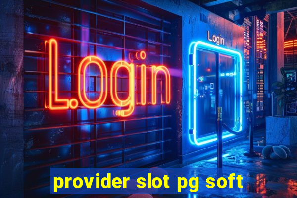 provider slot pg soft