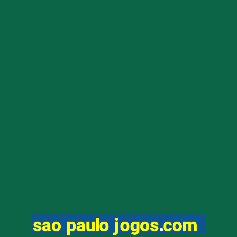 sao paulo jogos.com