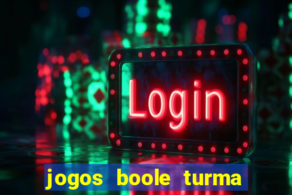 jogos boole turma da m么nica