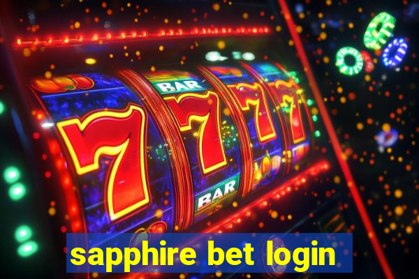 sapphire bet login