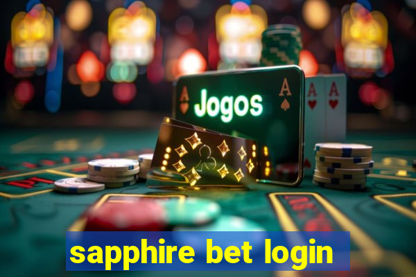 sapphire bet login