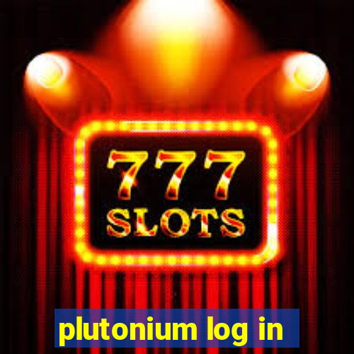 plutonium log in