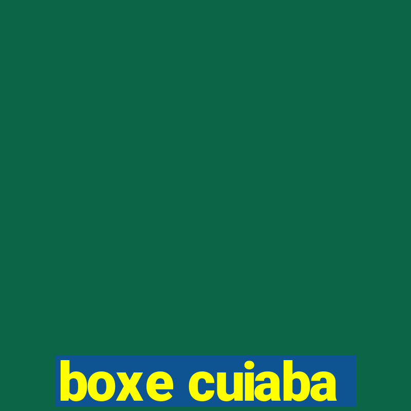 boxe cuiaba