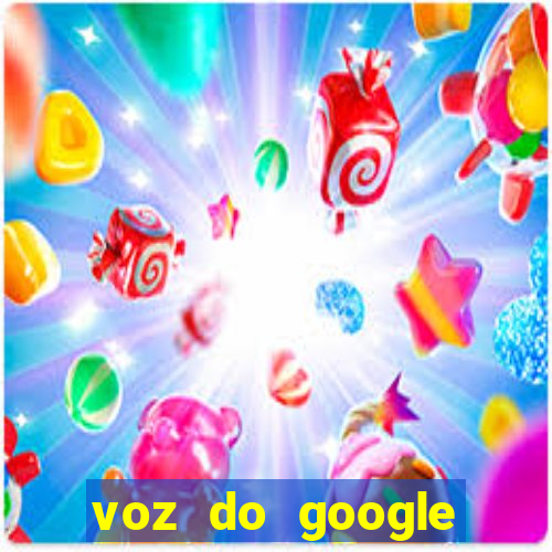 voz do google tradutor homem