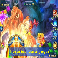 horarios para jogar fortune rabbit