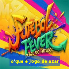 o'que e jogo de azar