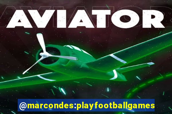 @marcondes:playfootballgames bingo football