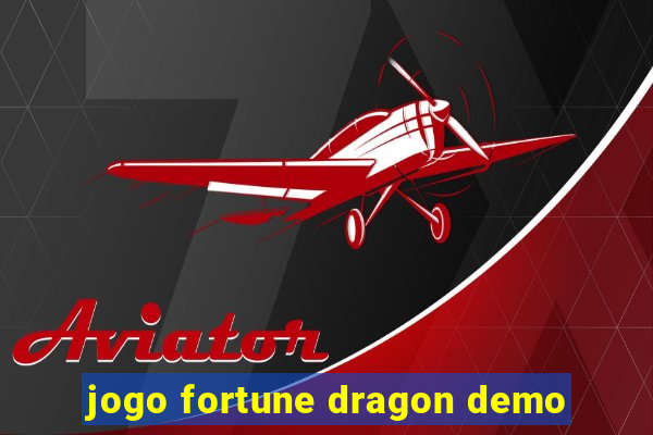 jogo fortune dragon demo