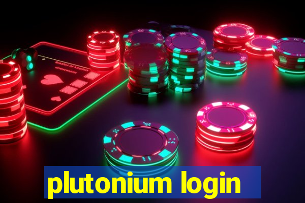 plutonium login