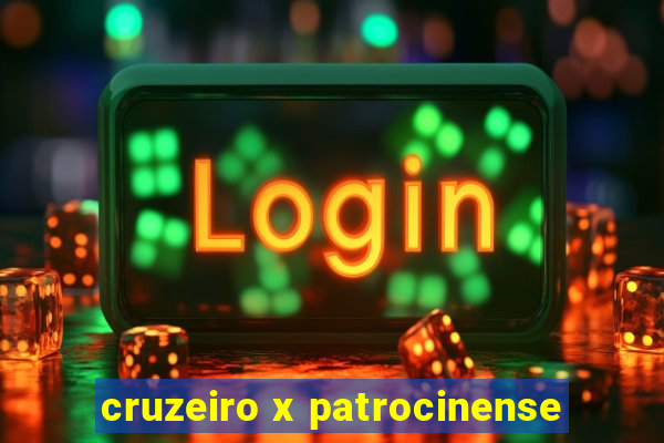 cruzeiro x patrocinense