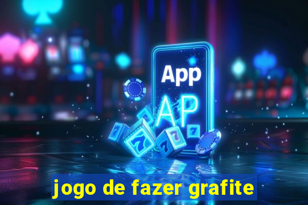 jogo de fazer grafite