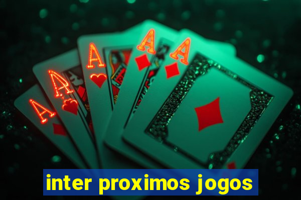 inter proximos jogos