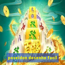 poseidon desenho facil