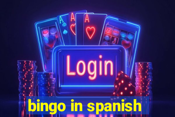 bingo in spanish