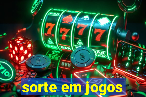 sorte em jogos