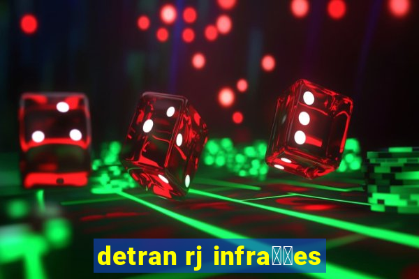 detran rj infra莽玫es