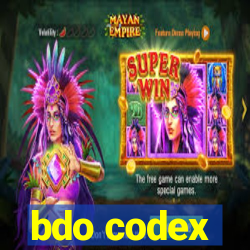 bdo codex