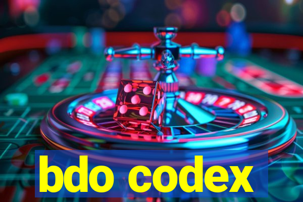 bdo codex