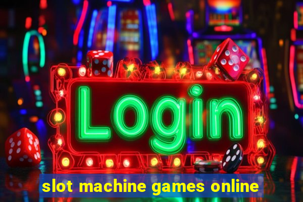 slot machine games online