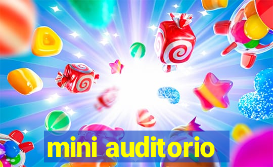 mini auditorio