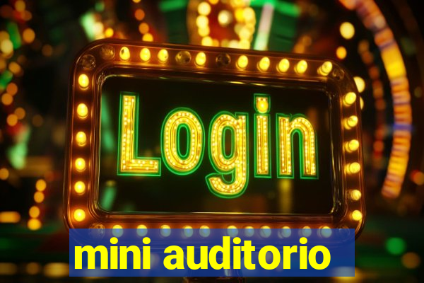 mini auditorio