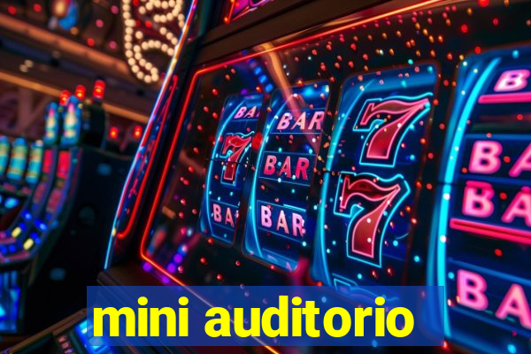 mini auditorio