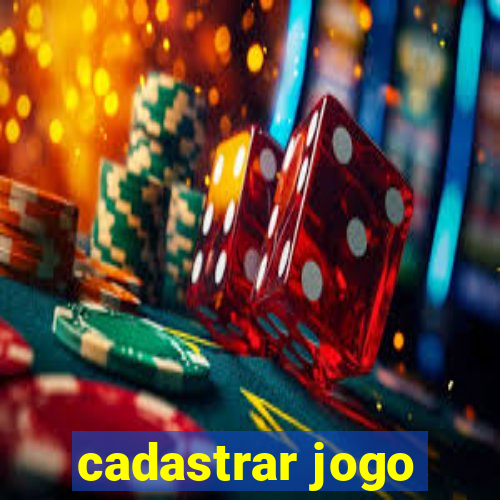 cadastrar jogo