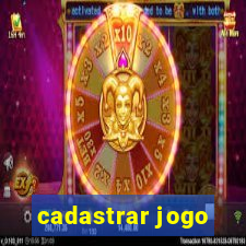 cadastrar jogo