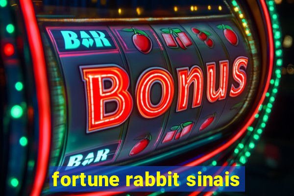 fortune rabbit sinais