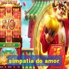 simpatia do amor