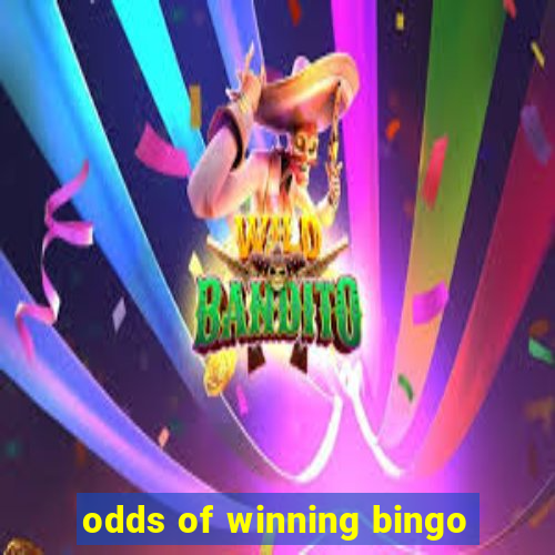 odds of winning bingo