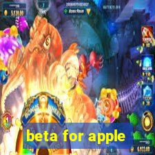 beta for apple