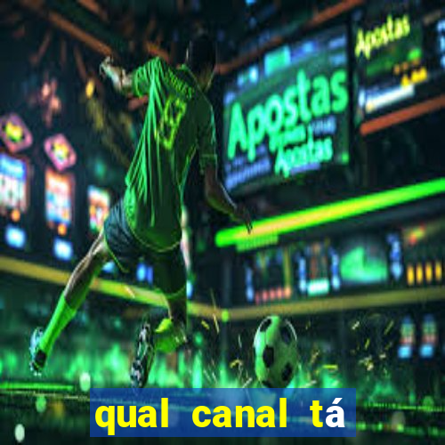 qual canal tá passando o jogo do botafogo