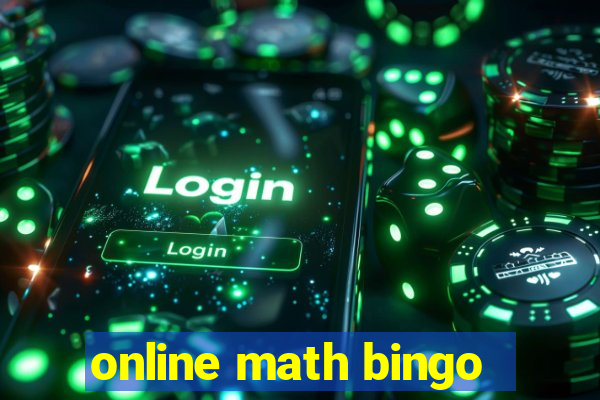 online math bingo