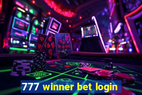 777 winner bet login