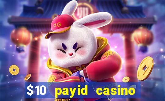 $10 payid casino no deposit bonus australia