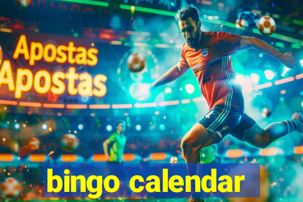 bingo calendar