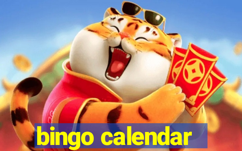 bingo calendar