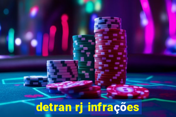 detran rj infrações