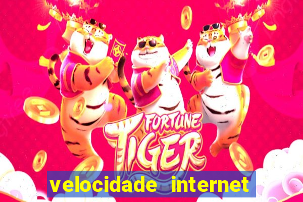 velocidade internet para jogar online