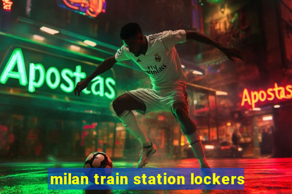 milan train station lockers