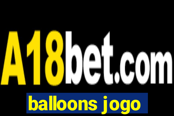 balloons jogo