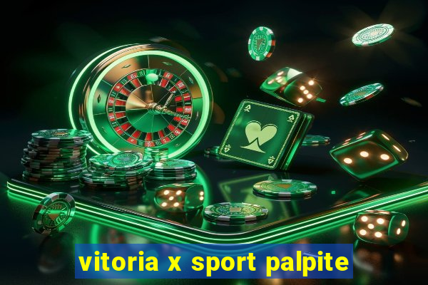 vitoria x sport palpite