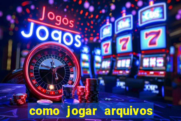 como jogar arquivos na nuvem