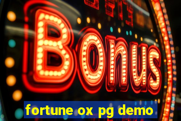 fortune ox pg demo