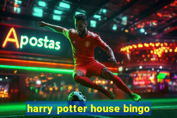 harry potter house bingo