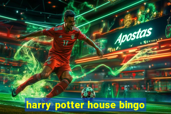 harry potter house bingo