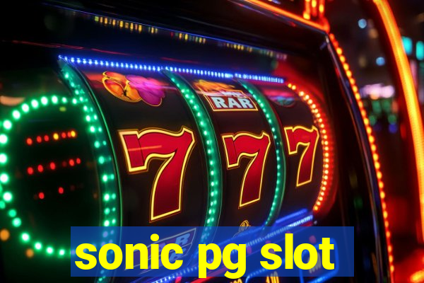 sonic pg slot