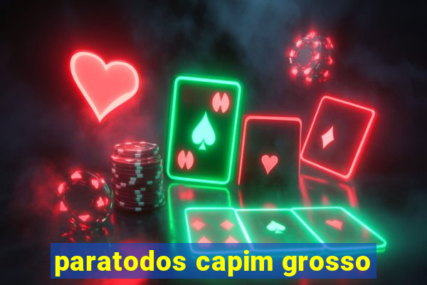 paratodos capim grosso