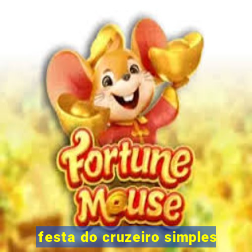 festa do cruzeiro simples